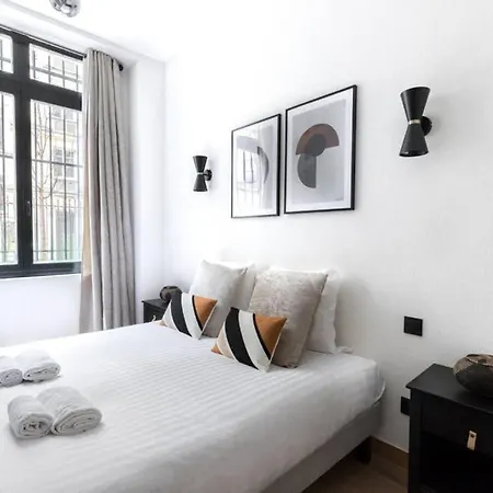 Hsh Amsterdam St-Lazare Luxury & Design Apartment 6P-2Br Parijs Buitenkant foto
